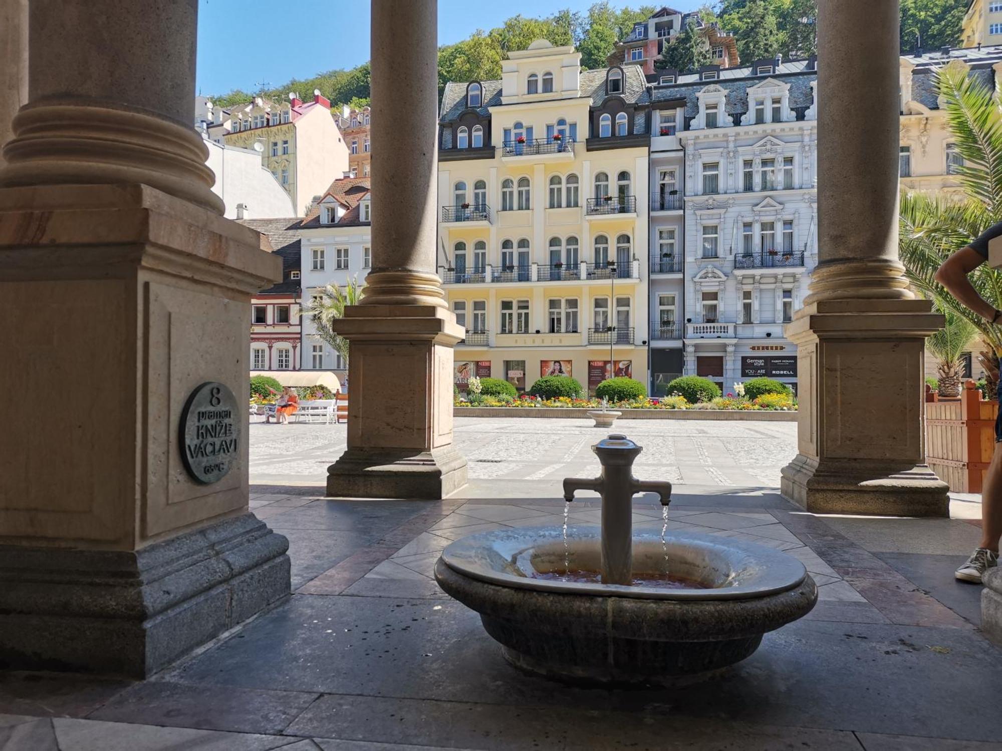 Ubytovani Ester - Utulny Byt V Lazenskem Centru Karlovych Varu Se Zahradkou Apartment Karlovy Vary Exterior photo